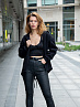 Куртка женская на молнии М- 593 Стрит Стиль 